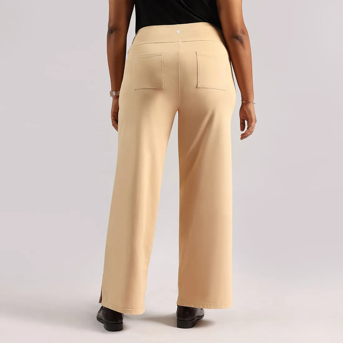 AM:PM Air Wide Trousers - Cotton Tall