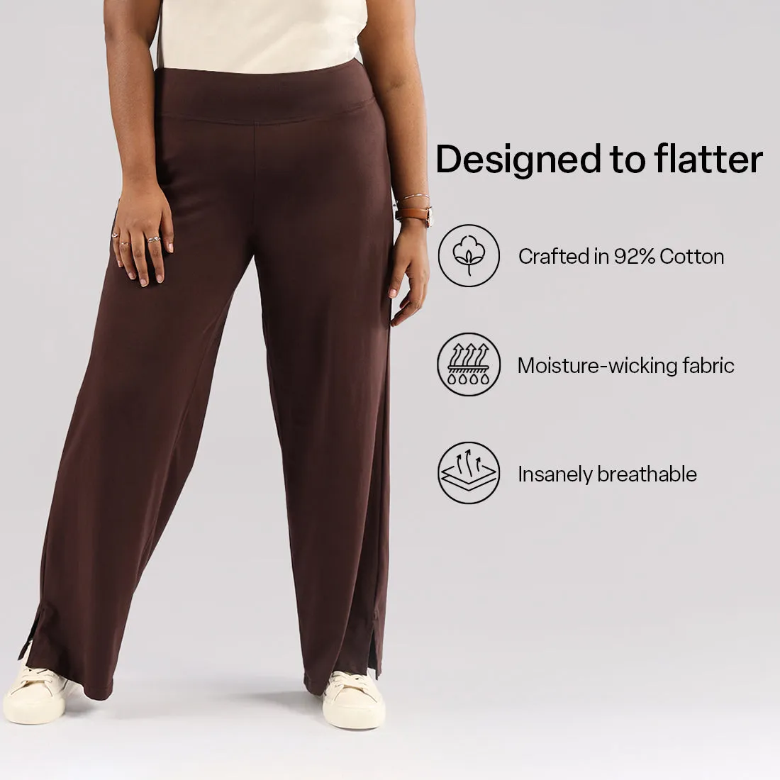 AM:PM Air Wide Trousers - Cotton