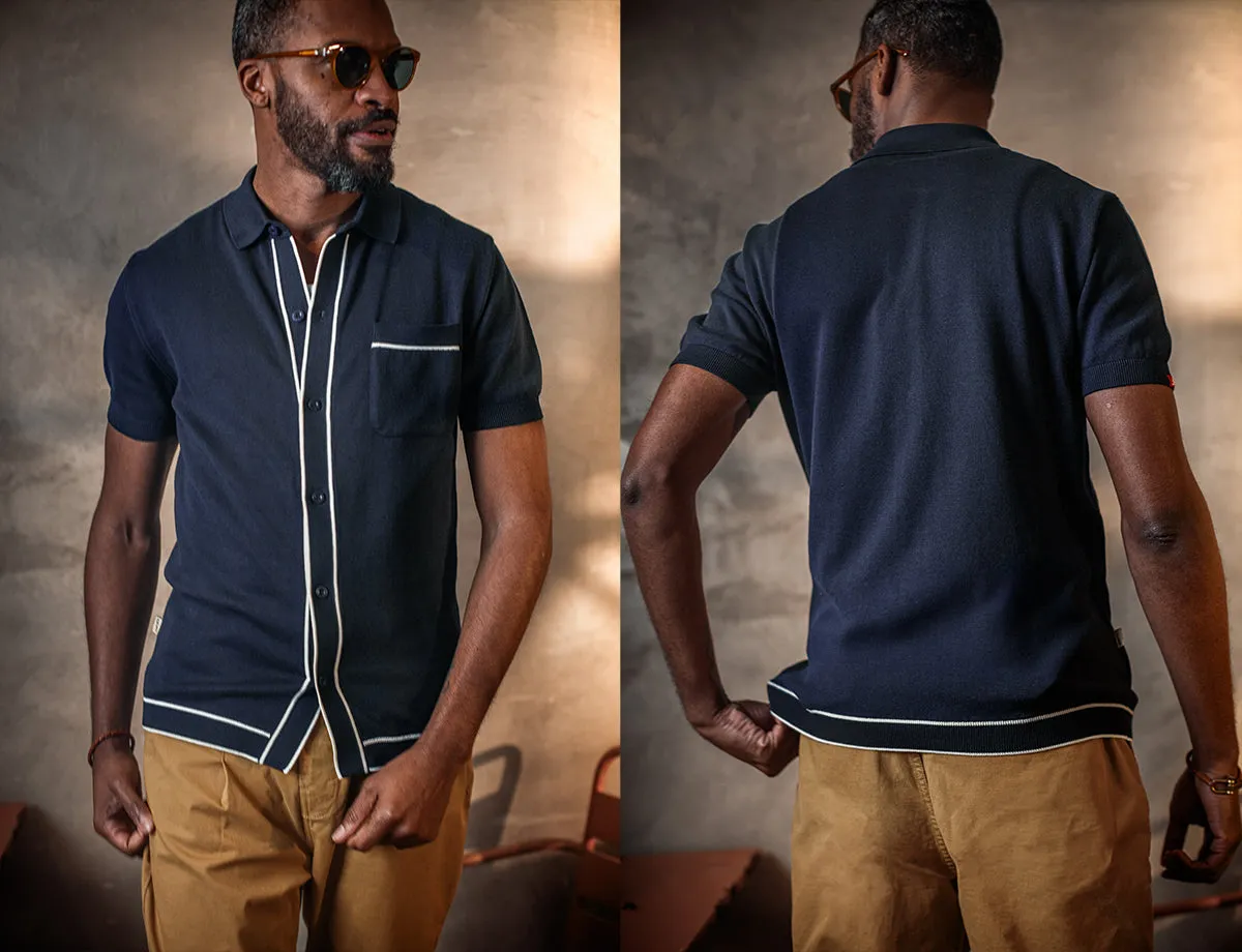 &SONS Dean Polo Navy