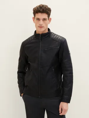 FAKE LEATHER BIKER
