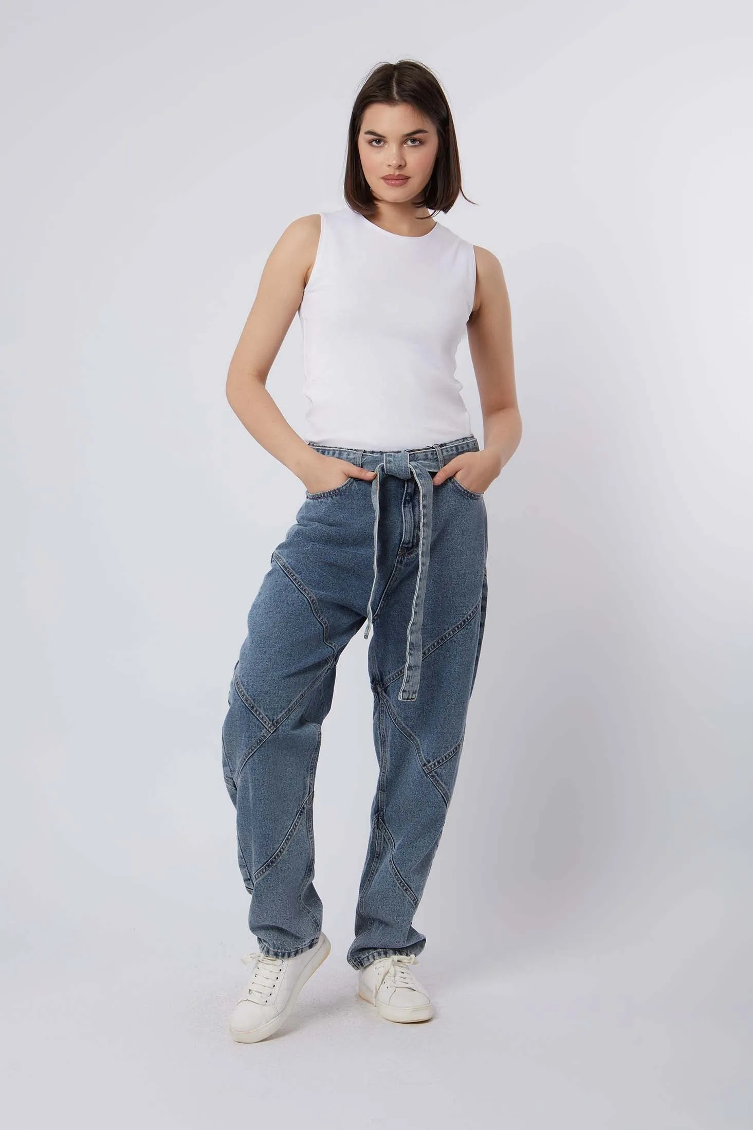 Fancy Boyfriend Denim Jeans