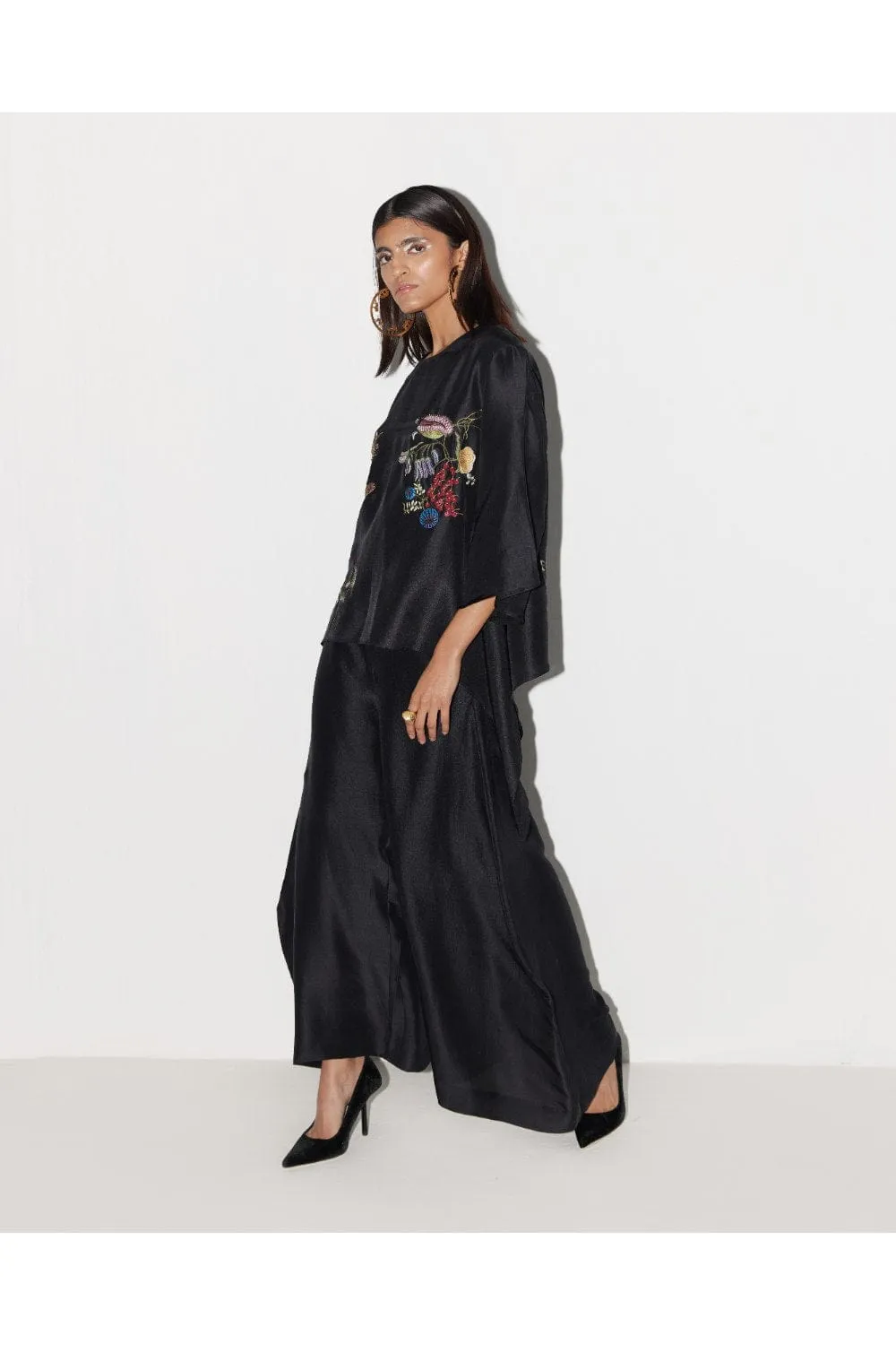 FLORET COORDS- BLACK
