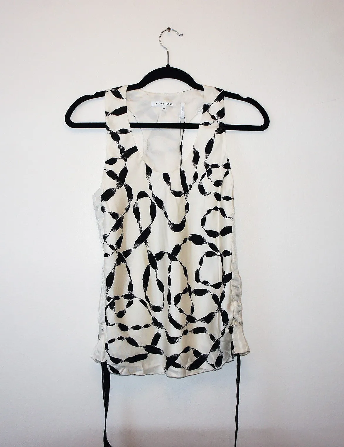Helmut Lang silk top