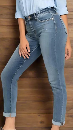 Judy Blue Hi-Rise Boyfriend Jeans
