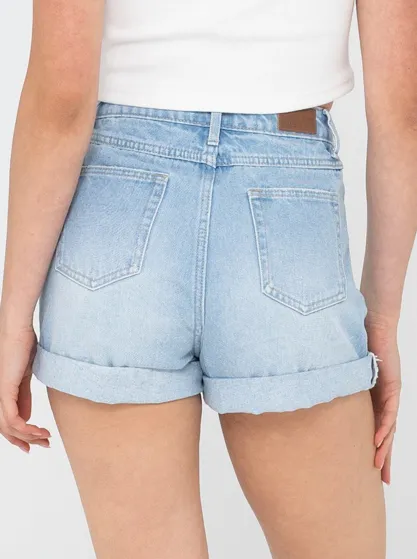 RUSTY CYPRUS HIGH DENIM SHORT - APB