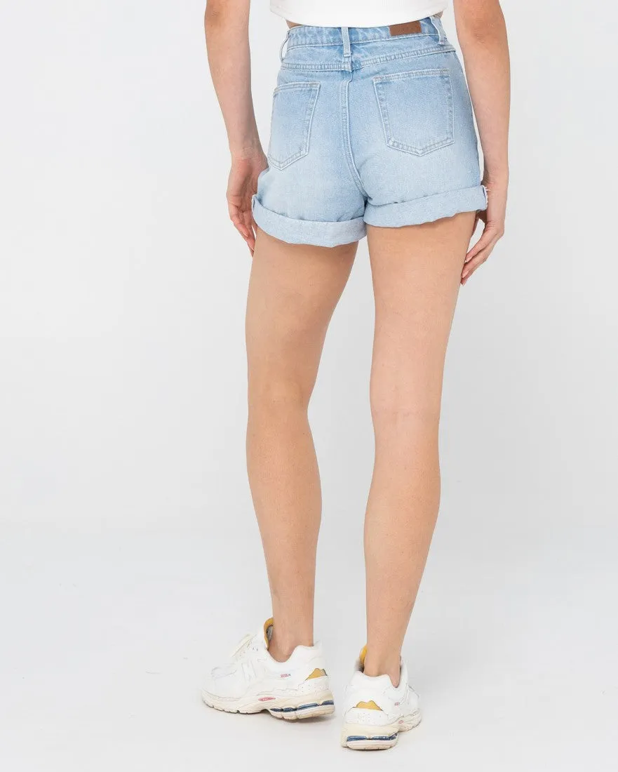 RUSTY CYPRUS HIGH DENIM SHORT - APB