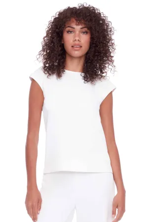 Sleeveless Vegan Silk Tee