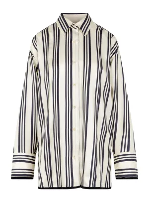 Vivi Shirt in Cream/Black