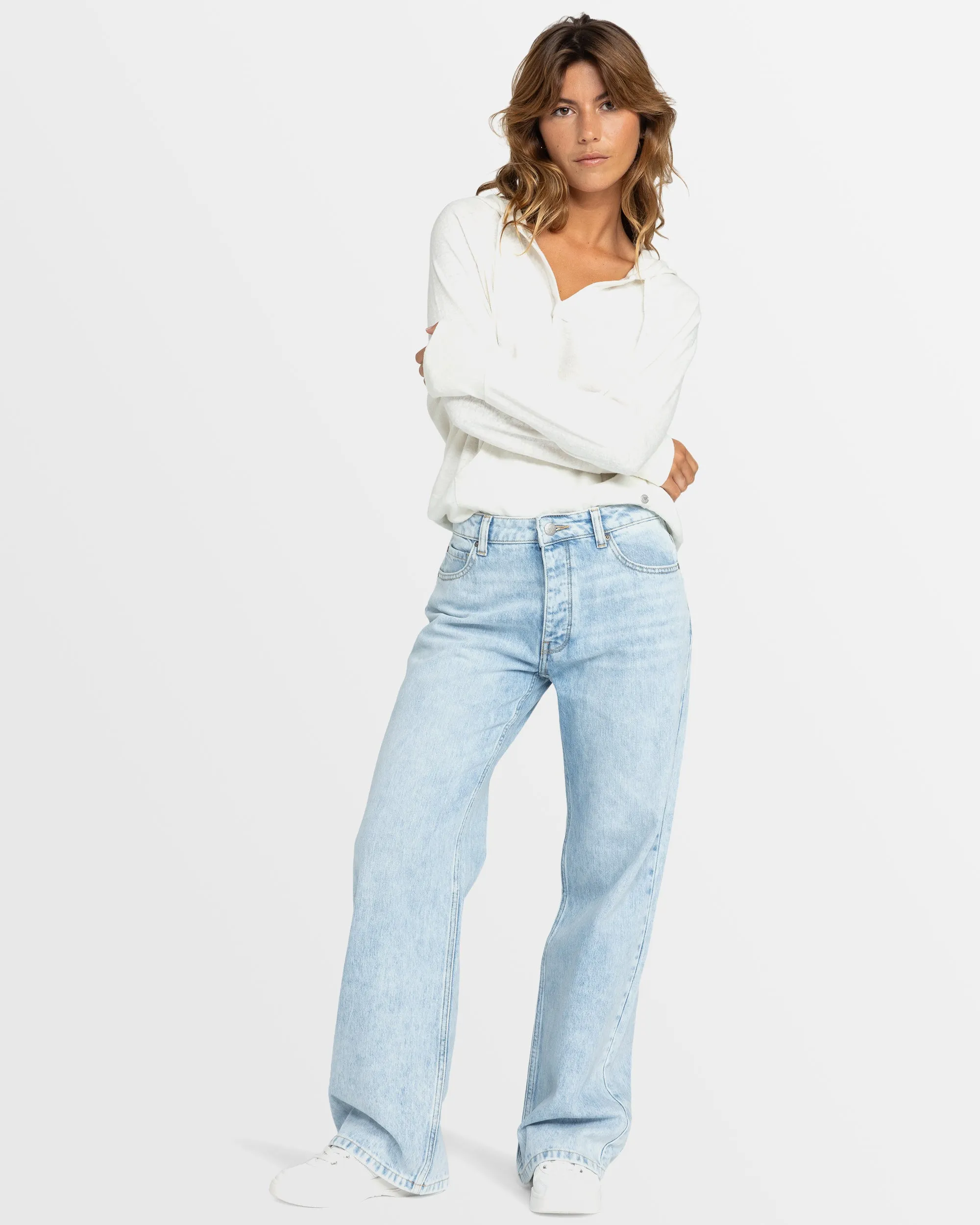 Womens Milla Baggy Denim Jeans