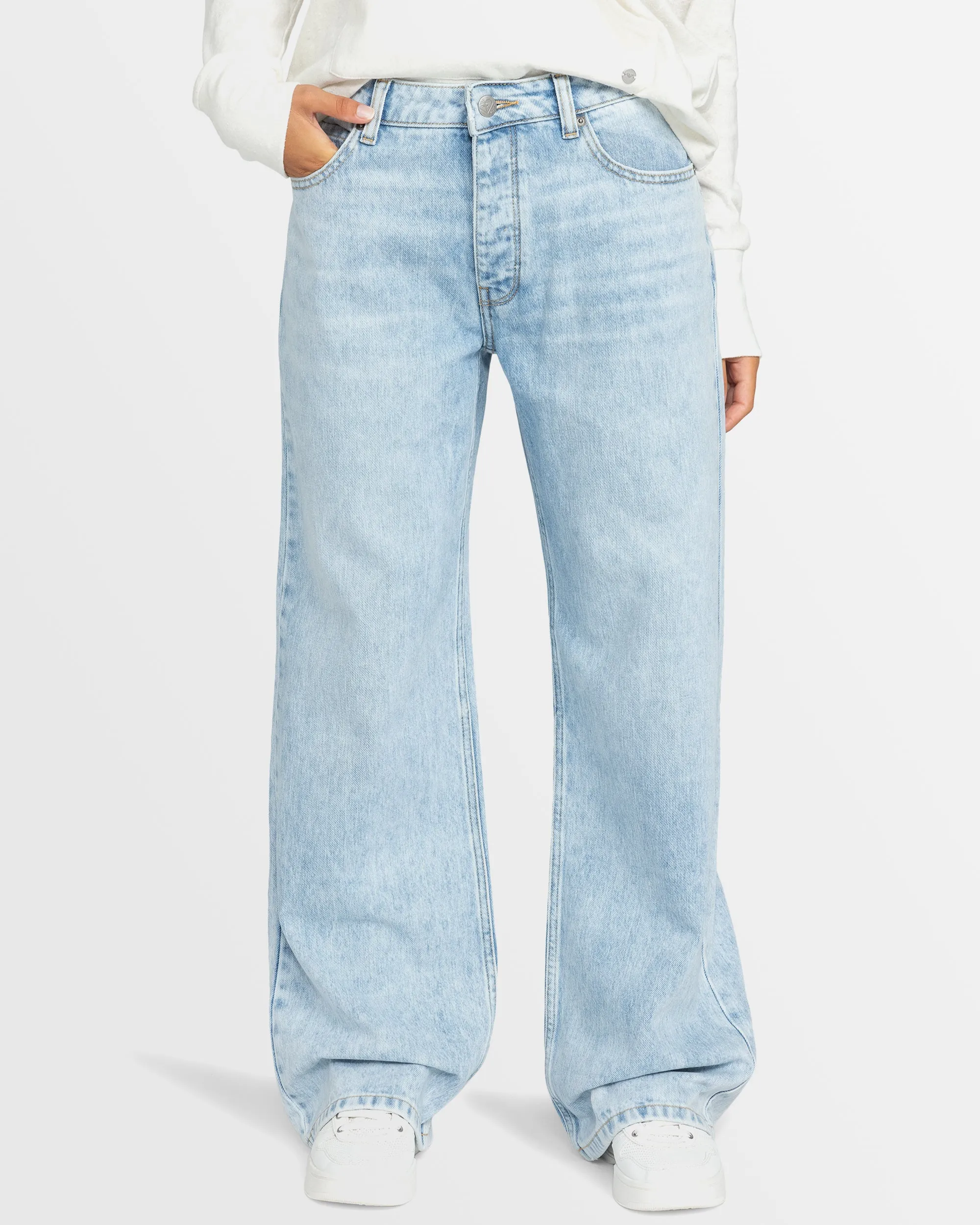 Womens Milla Baggy Denim Jeans